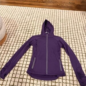 Athleta purple athletic
 Hooded Jacket